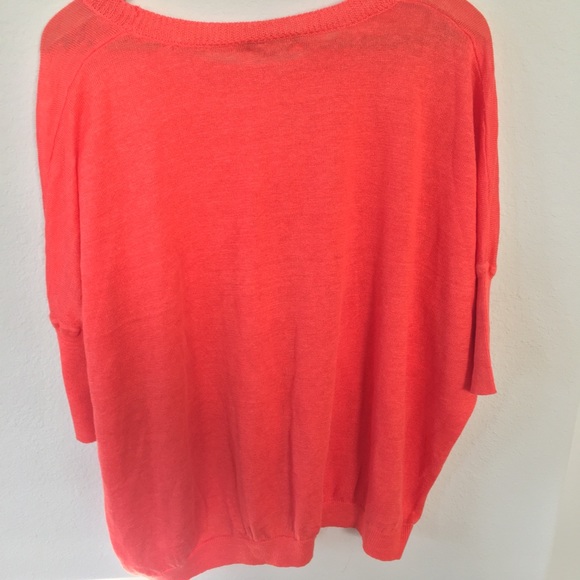 NWT J CREW LINEN DROP SHOULDER SHORT SWEATER - Picture 4 of 7